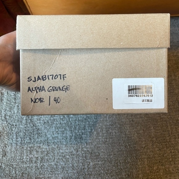 Zadig & Voltaire Alpha Grunge Jewel Buckle Sandals - Picture 6 of 11